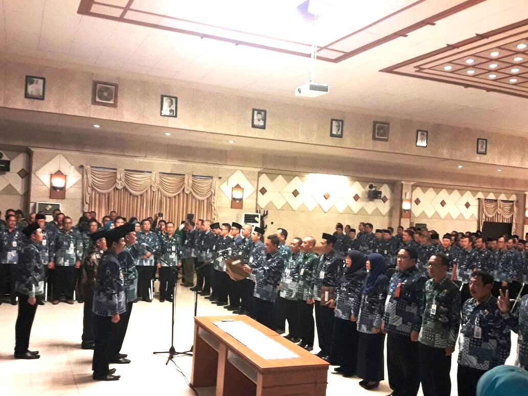 PELANTIKAN DAN PENGAMBILAN SUMPAH JPTP, JABATAN ADMINISTRATOR, JABATAN PENGAWAS DAN JABATAN FUNGSIONAL