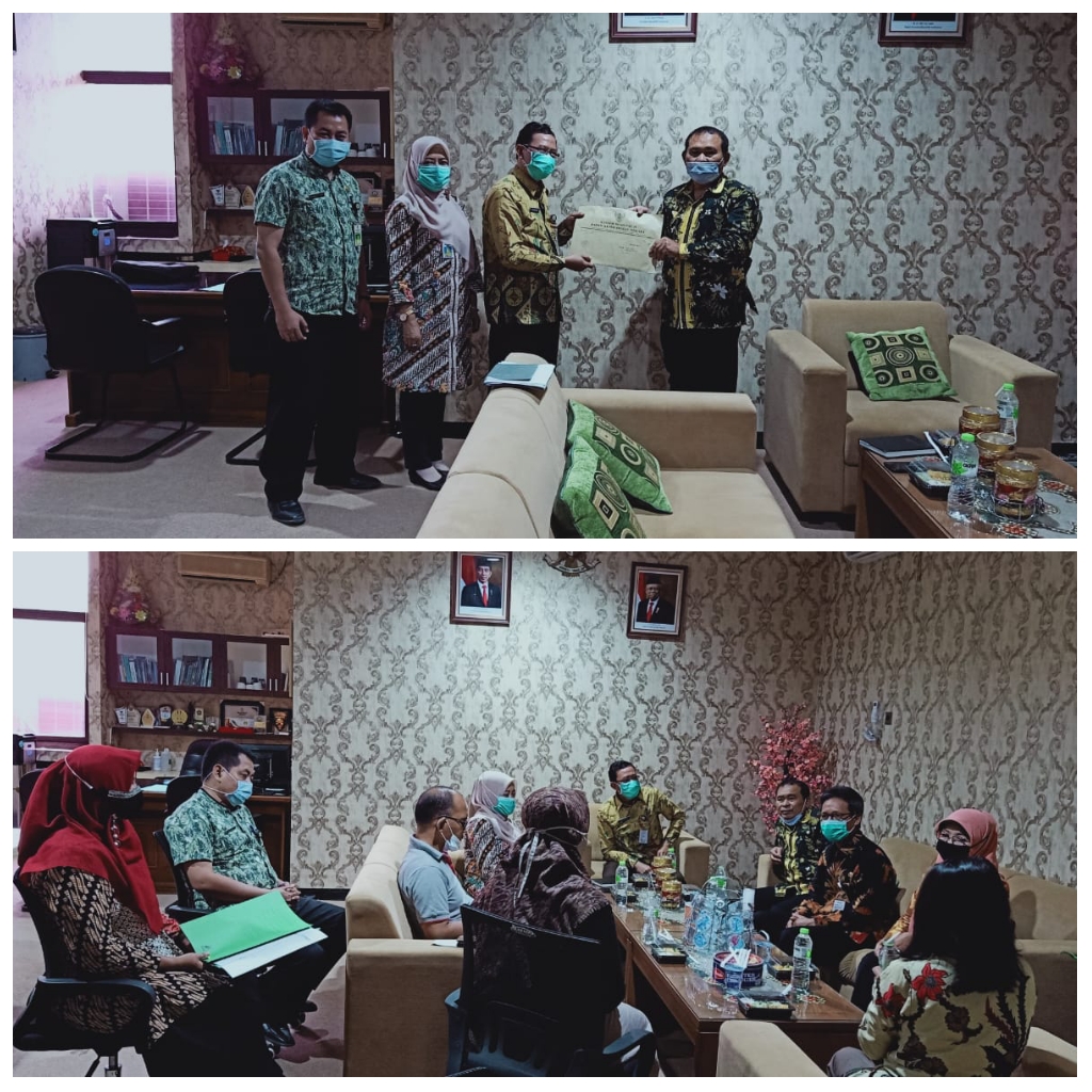 TINGKATKAN SINERGI DI BIDANG KEPEGAWAIAN, BKN KANREG II SURABAYA MENGUNJUNGI BKD KAB. GRESIK
