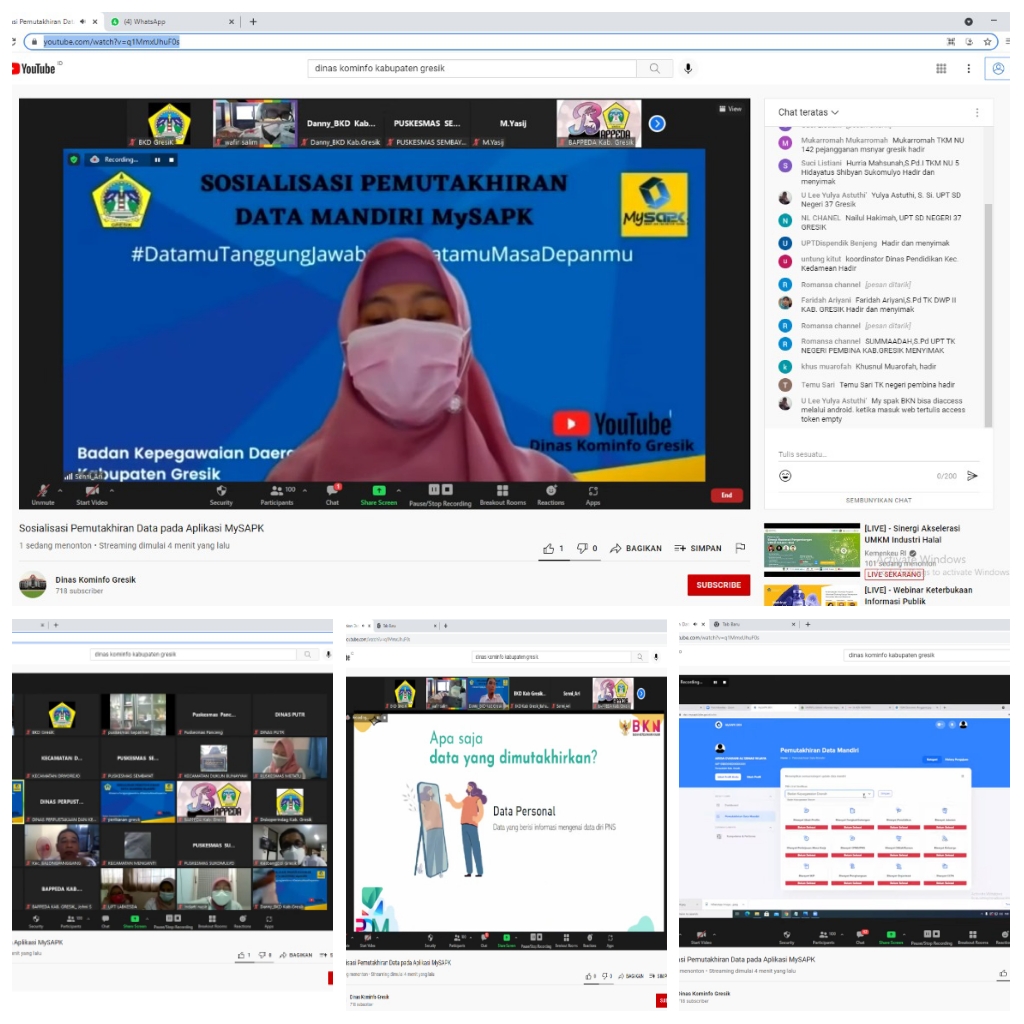 SOSIALISASI PEMUTAKHIRAN DATA MANDIRI MySAPK