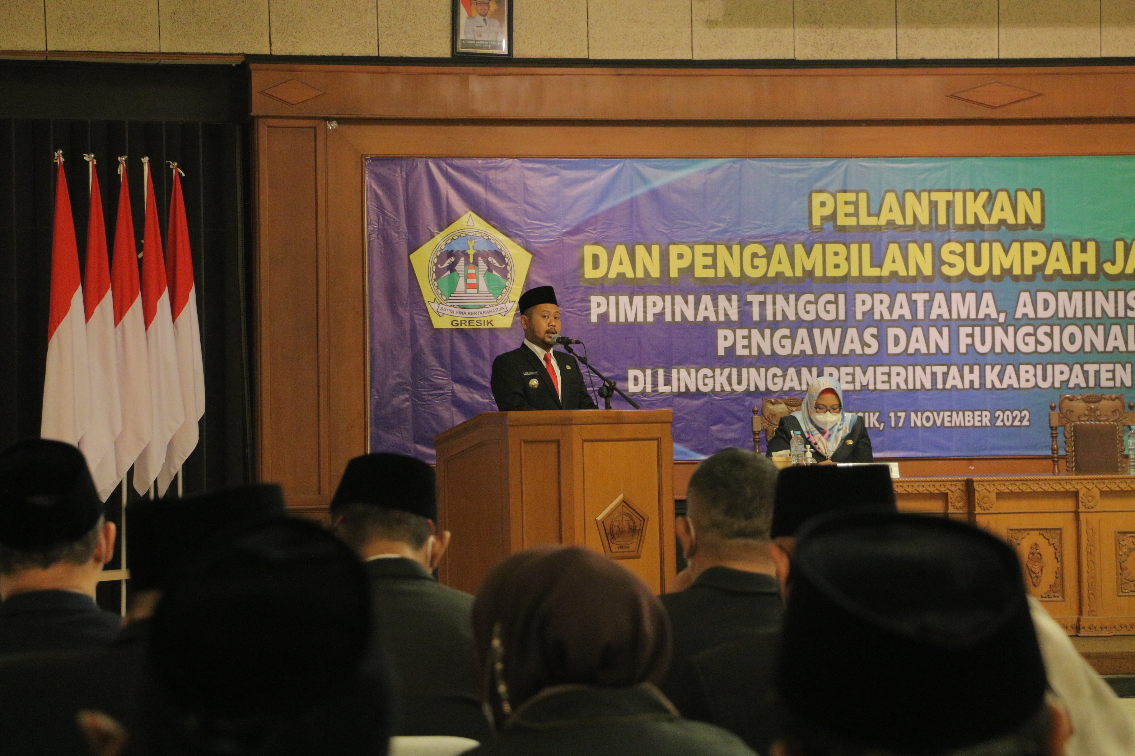 Lantik 129 ASN, Gus Yani Inginkan Pelayanan Maksimal Pada Masyarakat